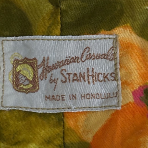 VTG 1960’s Shift Dress Hawaiian Casuals by Stan Hicks - Size XS - Picture 3 of 7